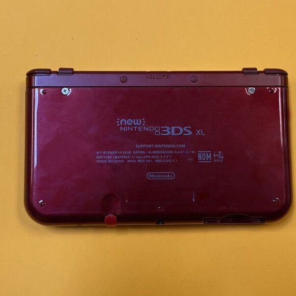 Red New Nintendo 3DS XL + 128GB Full Included - Lots of Games (2000+) NDS 2DS - Picture 3 of 4